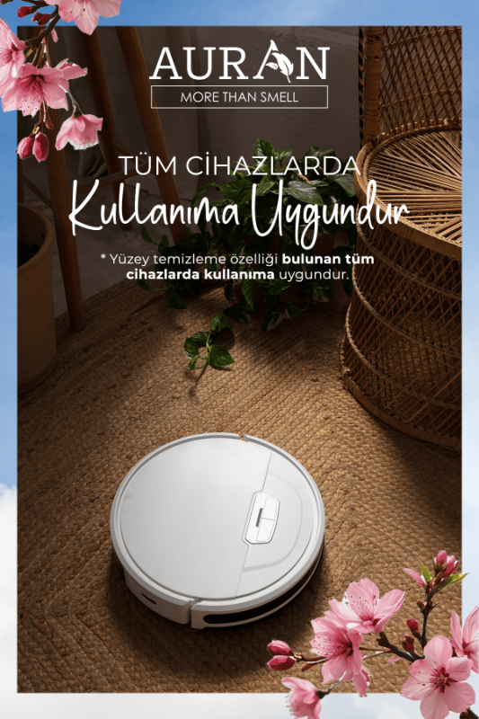 Japon Kiraz Çiçeği Kokulu Akıllı Robot Süpürge Suyu Mop Suyu Yüzey Temizleyici Robot Deterjanı 250ml - 3