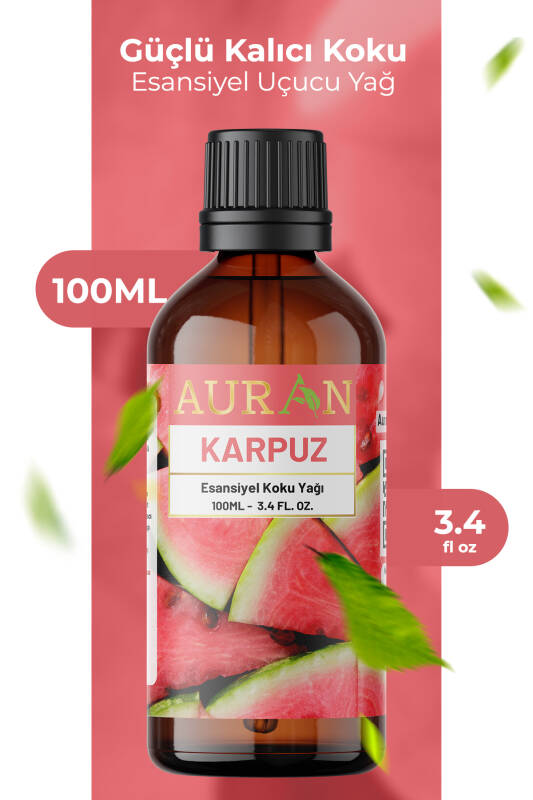 Karpuz Esansiyel Uçucu Koku Yağı Ortam Kokusu Doğal Yağ Sihirli Küre Hobi Esansı 100ml - 1