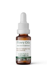 Flowy Oils Kenevir Tohumu Yağı %100 Doğal Bitkisel Sabit Yağ Hemp Seed Oil 10ml - Flowy Oils