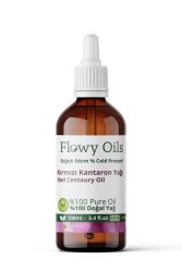 Flowy Oils Kırmızı Kantaron Yağı %100 Doğal Bitkisel Sabit Yağ Red Centaury Oil 100ml - Flowy Oils