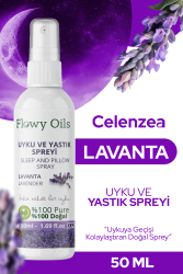Flowy Oils Lavanta Doğal Lavanta Uyku Ve Yastık Spreyi Lavender Sleep And Pıllow Spray 50 ml - 1