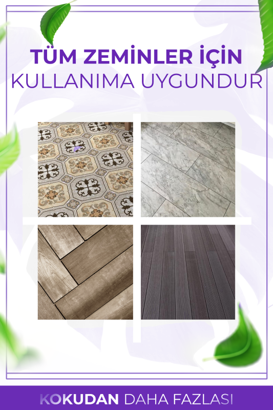 Lavanta Kokulu Akıllı Robot Süpürge Suyu, Mop Suyu Yüzey Temizleyici Robot Deterjanı 250ml - 3