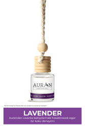 Lavender Oto Kokusu İp Askılı Araç Kokusu Uzun Süre Kalıcı Lavanta Araba Kokusu 8ml - 1