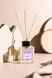 Lavanta Çubuklu Oda Kokusu Bambu Kokusu Kare Şişe Lavender Reed Diffuser 100ml - 2