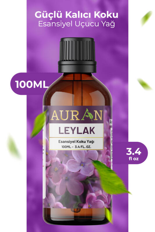 Leylak Esansiyel Uçucu Koku Yağı Ortam Kokusu Doğal Yağ Sihirli Küre Hobi Esansı 100ml - 1