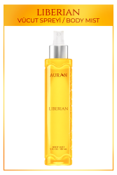 Liberian Parfümlü Kadın Vücut Spreyi Çekici ve Etkileyici Vücut Misti Body Mist Spray 150ml - Auran