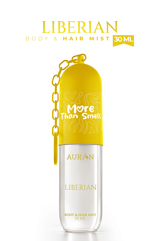 Liberian Vücut & Saç Spreyi Besleyici ve Onarıcı Saç Parfümü Anahtarlıklı Vücut Parfümü Charm Body & Hair Mist Spray 30ml - 1