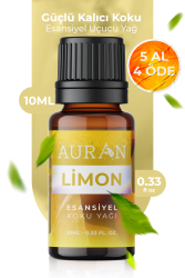 Limon Esansiyel Uçucu Koku Yağı Ortam Kokusu Doğal Yağ Sihirli Küre Hobi Esansı 10ml - 1