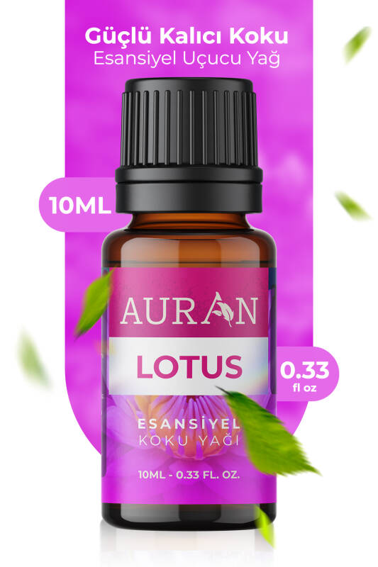 Lotus Esansiyel Uçucu Koku Yağı Difüzör Esansı Buhurdanlık Yağı Aromaterapi Yağı 10ml - 1