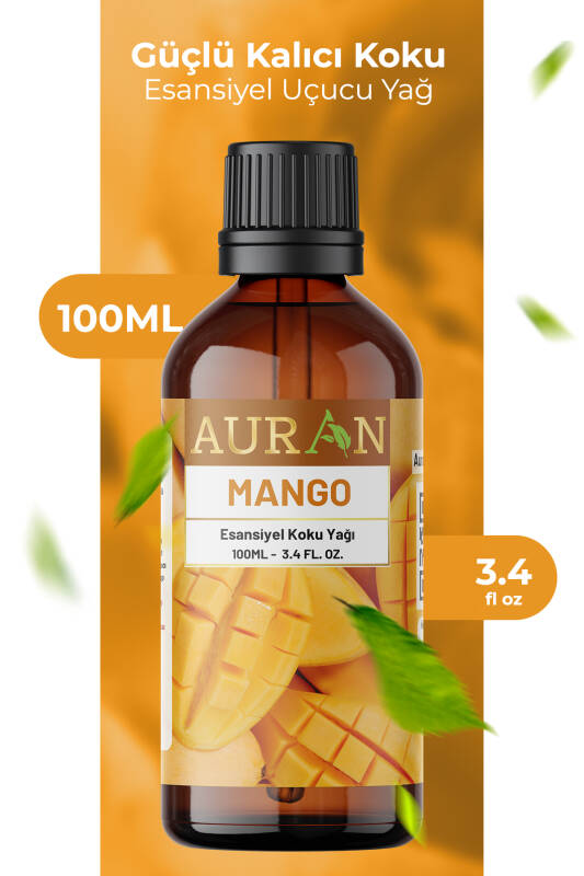 Mango Esansiyel Uçucu Koku Yağı Difüzör Esansı Buhurdanlık Yağı Aromaterapi Yağı 100ml - 1