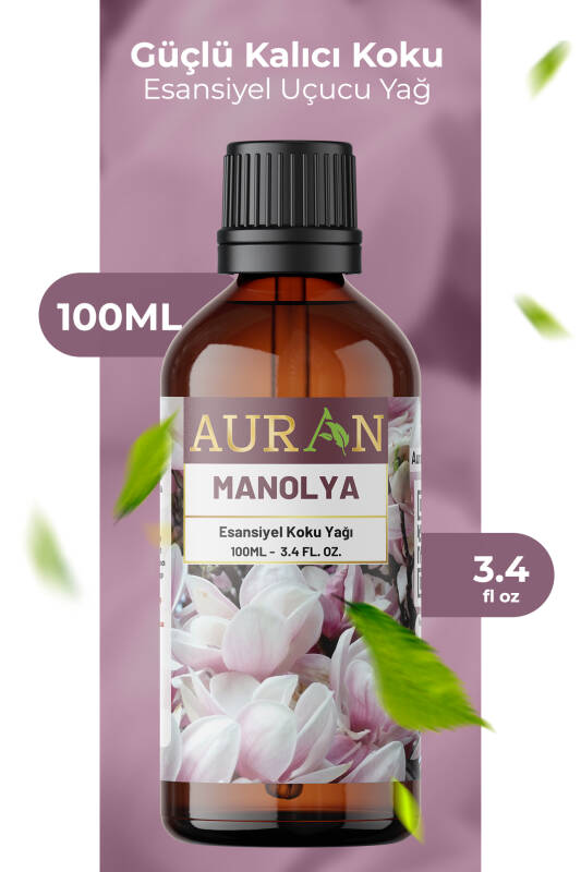 Manolya Esansiyel Uçucu Koku Yağı Difüzör Esansı Buhurdanlık Yağı Aromaterapi Yağı 100ml - 1