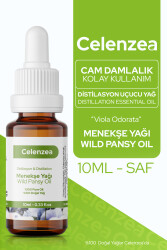 Flowy Oils Menekşe Yağı %100 Doğal Bitkisel Uçucu Yağ Wild Pansy Oil 10ml - 1