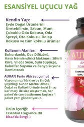 Misk Kokusu Esansiyel Uçucu Koku Yağı Difüzör Esansı Buhurdanlık Yağı Aromaterapi Yağı 100ml - 4