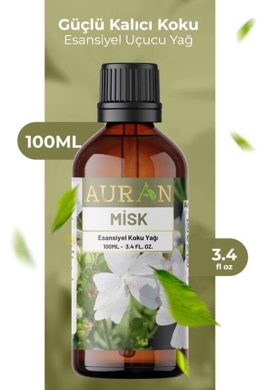 Misk Kokusu Esansiyel Uçucu Koku Yağı Difüzör Esansı Buhurdanlık Yağı Aromaterapi Yağı 100ml - 1