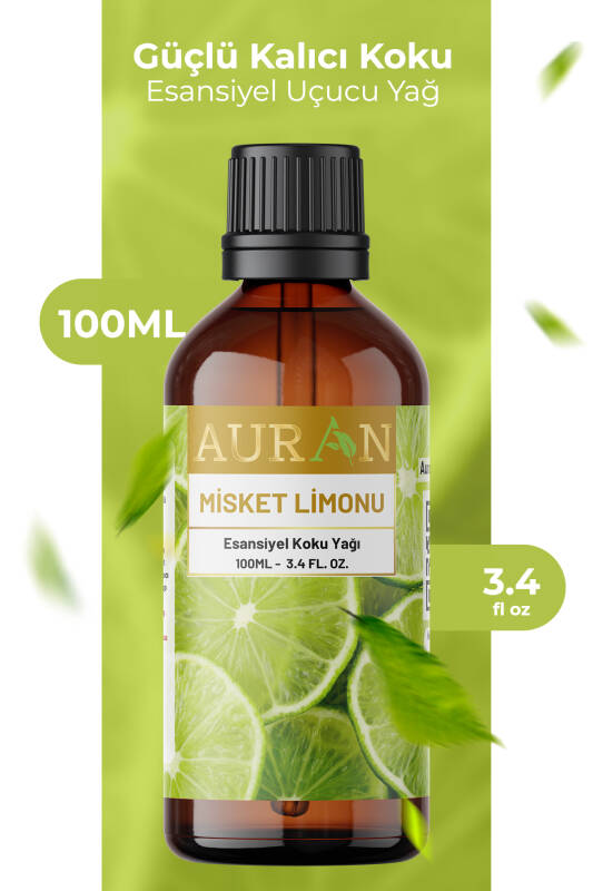 Misket Limonu Esansiyel Uçucu Koku Yağı Ortam Kokusu Doğal Yağ Sihirli Küre Hobi Esansı 100ml - 1