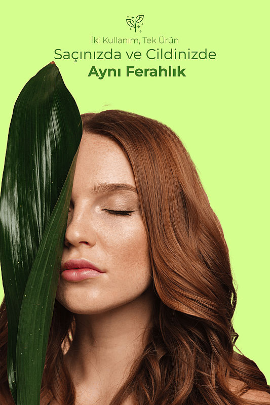 Mystic Green Vücut & Saç Spreyi Besleyici ve Onarıcı Saç Parfümü Anahtarlıklı Vücut Parfümü Charm Body & Hair Mist Spray 30ml - 7