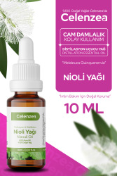 Flowy Oils Nioli Yağı Saf Sertifikalı %100 Doğal Bitkisel Uçucu Yağ Niaouli Essential Oil 10ml - 1