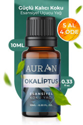 Okaliptus Esansiyel Uçucu Koku Yağı Difüzör Esansı Buhurdanlık Yağı Aromaterapi Yağı 10ml - AURAN