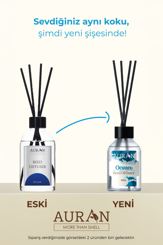 Okyanus Çubuklu Oda Kokusu Bambu Kokusu Ocean Reed Diffuser 50ml - 2