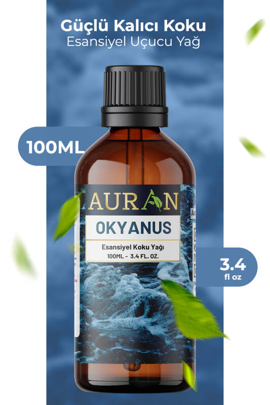 Okyanus Esansiyel Uçucu Koku Yağı Difüzör Esansı Buhurdanlık Yağı Aromaterapi Yağı 100ml - 1