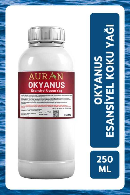 Auran Okyanus Esansiyel Uçucu Yağ Esans Koku Yağı Hobi Esans Mum Sabun Oda Kokusu 250ml - 1