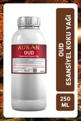 Auran Oud Esansiyel Uçucu Yağ Esans Koku Yağı Hobi Esans Mum Sabun Oda Kokusu 250ml - 1