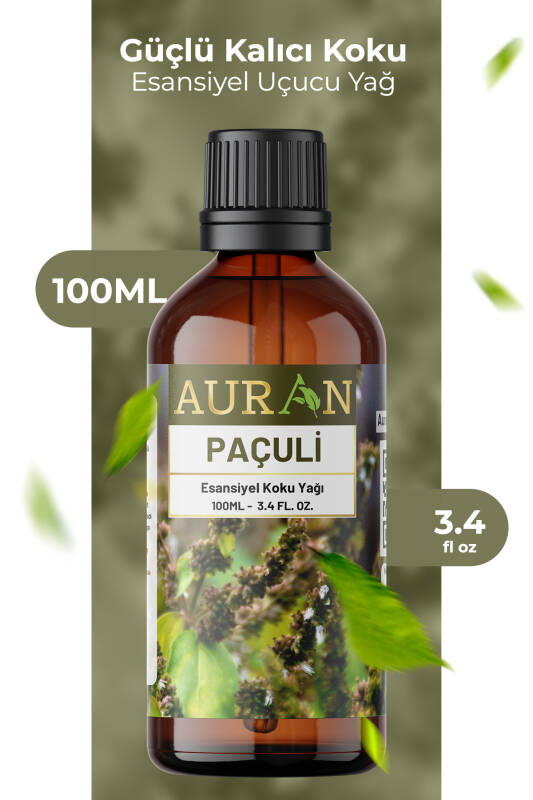 Paçuli Esansiyel Uçucu Koku Yağı Ortam Kokusu Doğal Yağ Sihirli Küre Hobi Esansı 100ml - 1