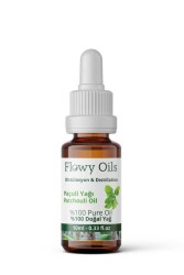 Flowy Oils Paçuli Yağı %100 Doğal Bitkisel Uçucu Yağ 10ml - Flowy Oils