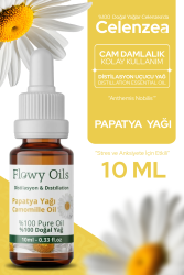 Flowy Oils Papatya Yağı %100 Doğal Bitkisel Uçucu Yağ Camomille Oil 10ml - Flowy Oils