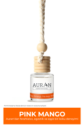 Pink Mango Oto Kokusu İp Askılı Araç Kokusu Uzun Süre Kalıcı Lavanta Araba Kokusu 8ml - 1