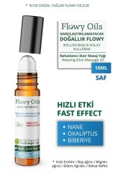 Flowy Oils Rahatlatıcı Nefes Açıcı Baş Ağrısı Kesici Ağrı Yağı, Stress Kaygı Yağı Ağrı Kesici - 1