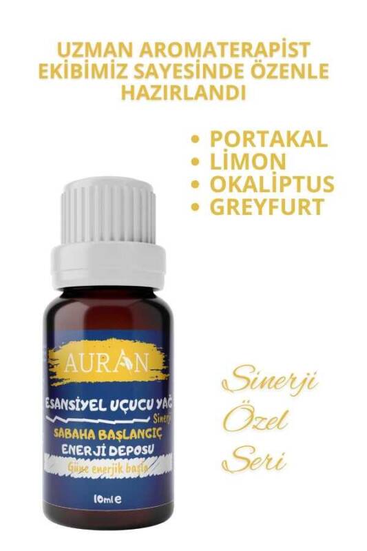 Sabaha Başlangıç Esansiyel Uçucu Koku Yağı Ortam Kokusu Doğal Yağ Sihirli Küre Hobi Esansı 10ml - 2