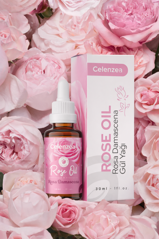 Saf Gül Yağı Anti-Aging & Nemlendirici Bakım %100 Doğal Cilt Bakımı Rose Oil 30ml - 3