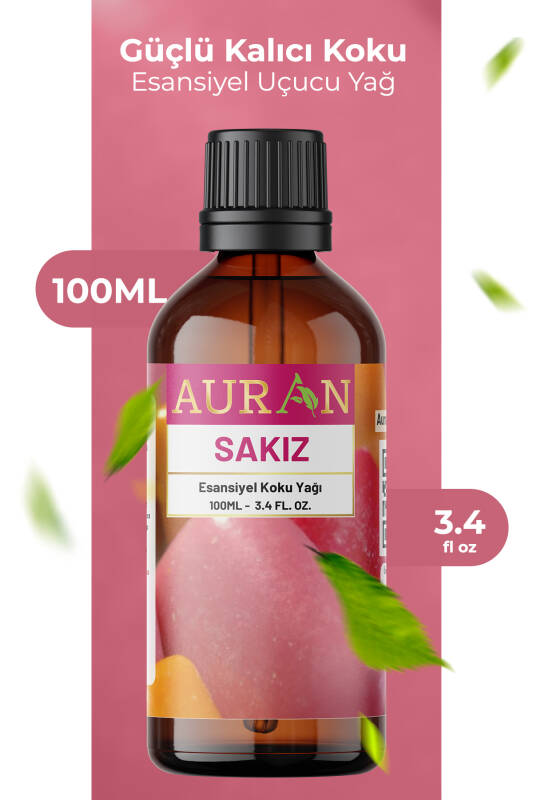 Sakız Esansiyel Uçucu Koku Yağı Ortam Kokusu Doğal Yağ Sihirli Küre Hobi Esansı 100ml - 1