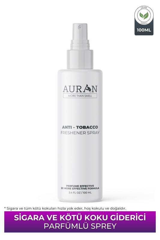 Auran Sigara ve Kötü Koku Giderici, Hava Ferahlatıcı Anti-Tobacco Sprey 100ml - 1