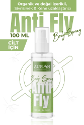 Anti-Fly Sinek, Sivrisinek, Kene ve Haşere Kovucu, Vücut Koruyucu, Bitkisel Sinek Savar Sprey 100ml - 1