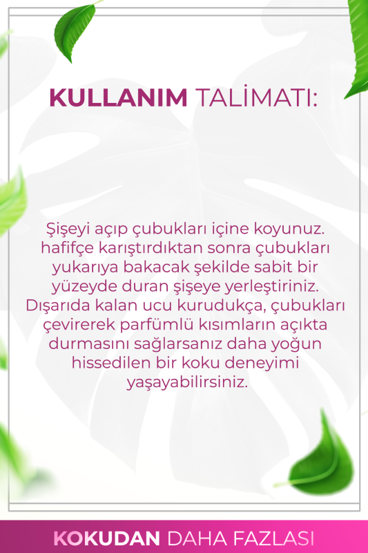 Soft Linen Çubuklu Oda Kokusu Bambu Kokusu Soft Linen Reed Diffuser 50ml - 7