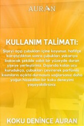 Bahar Esintisi Çubuklu Oda Kokusu Bambu Kokusu Kare Şişe Spring Breeze Reed Diffuser 100ml - 8