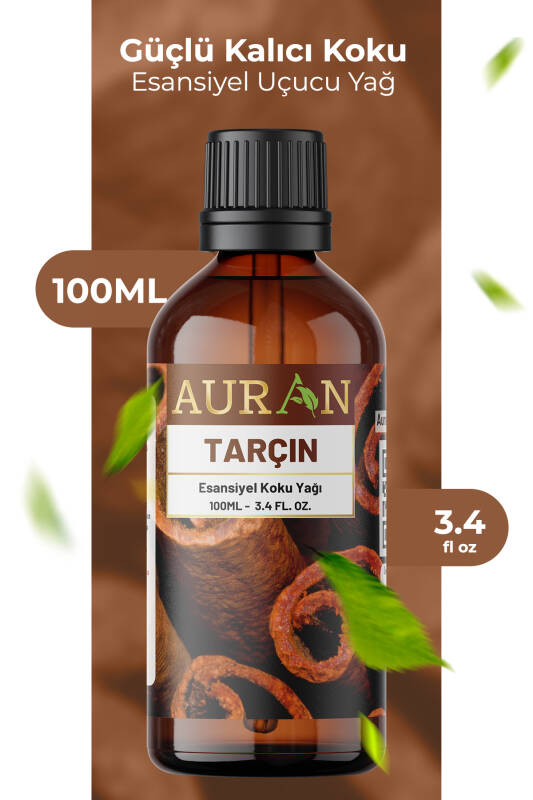 Tarçın Esansiyel Uçucu Koku Yağı Difüzör Esansı Buhurdanlık Yağı Aromaterapi Yağı 100ml - 1