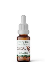 Flowy Oils Tarçın Yağı %100 Doğal Bitkisel Uçucu Yağ Cinnamon Oil 10ml - Flowy Oils