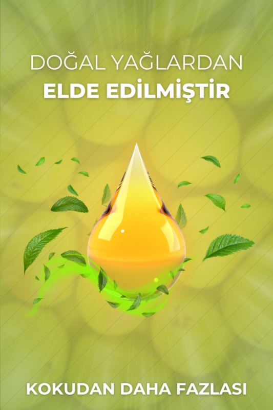 Turkish Pear & Freesia Cam Şişe 80 Derece Kolonya Premium Eau de Cologne 33ml - 3