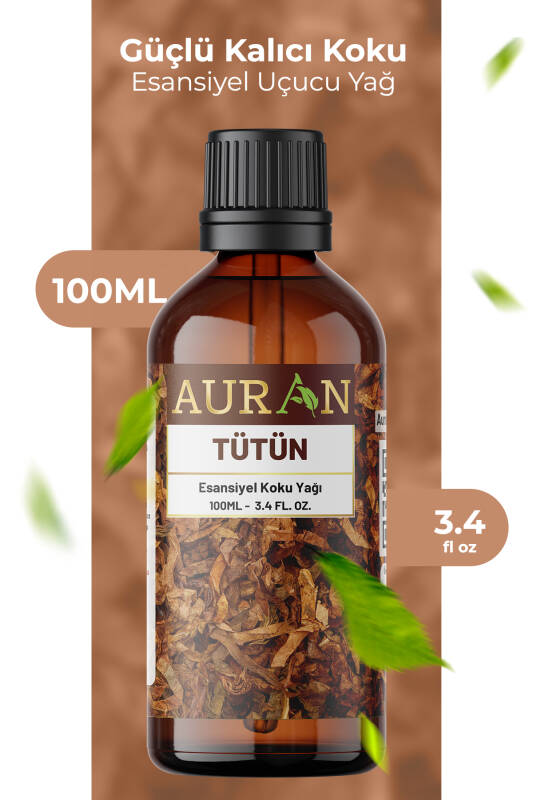Tütün Esansiyel Uçucu Koku Yağı Difüzör Esansı Buhurdanlık Yağı Aromaterapi Yağı 100ml - 1