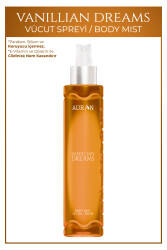 Vanillian Dreams Parfümlü Kadın Vücut Spreyi Vücut Kokusu Vücut Misti Body Mist Spray 150ml - 1