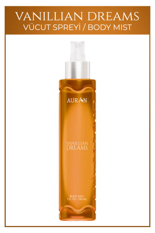 Vanillian Dreams Parfümlü Kadın Vücut Spreyi Vücut Kokusu Vücut Misti Body Mist Spray 150ml - 1