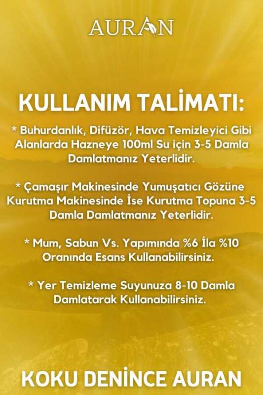 Vanilya Esansiyel Uçucu Koku Yağı Difüzör Esansı Buhurdanlık Yağı Aromaterapi Yağı 10ml - 8