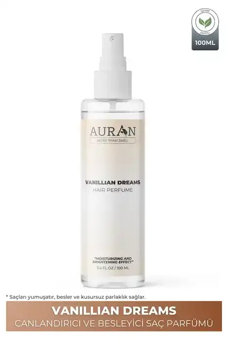 Auran Vanilya Saç Parfümü Besleyici ve Onarıcı Saç Bakım Spreyi Vanillian Dreams Hair Perfume Spray 100ml - 1