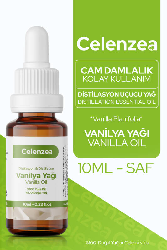 Flowy Oils Vanilya Yağı %100 Doğal Bitkisel Uçucu Yağ Vanilla Oil 10ml - 1