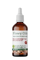 Flowy Oils Vişne Çekirdeği Yağı %100 Doğal Bitkisel Sabit Yağ Cherry Kernel Oil 100ml - Flowy Oils