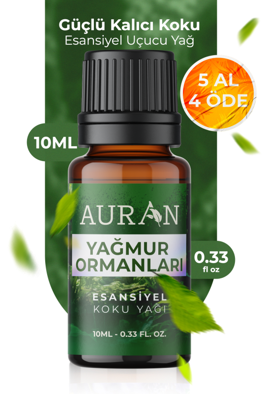 Yağmur Ormanları Esansiyel Uçucu Koku Yağı Difüzör Esansı Buhurdanlık Yağı Aromaterapi Yağı 10ml - 1