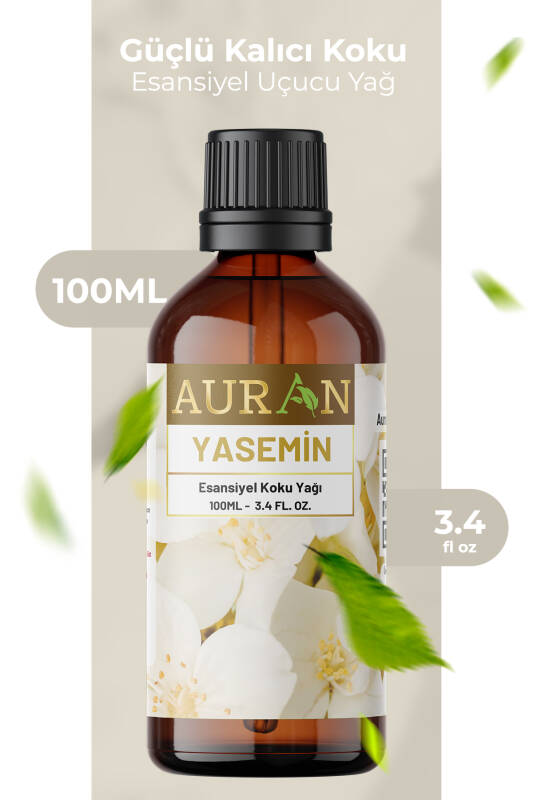 Yasemin Esansiyel Uçucu Koku Yağı Difüzör Esansı Buhurdanlık Yağı Aromaterapi Yağı 100ml - 1